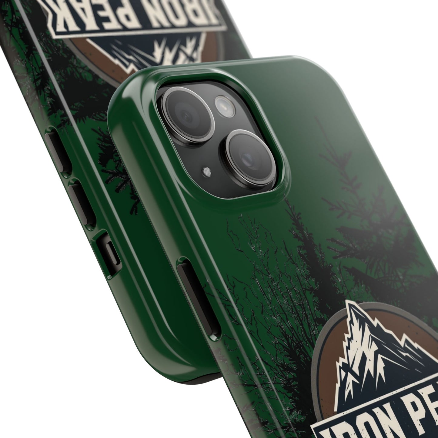 Iron Peak Gear Tough Phone Case - Durable Forest Design for Outdoor Enthusiasts