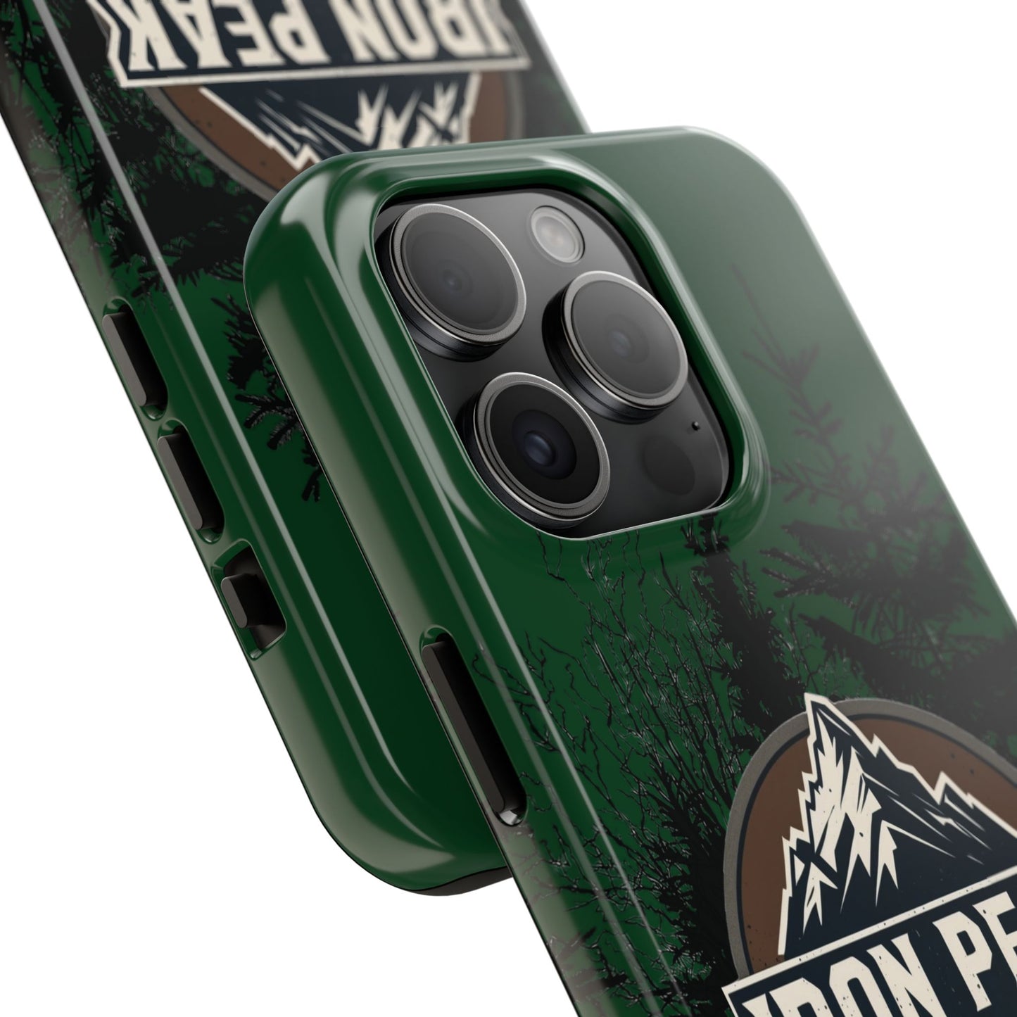 Iron Peak Gear Tough Phone Case - Durable Forest Design for Outdoor Enthusiasts