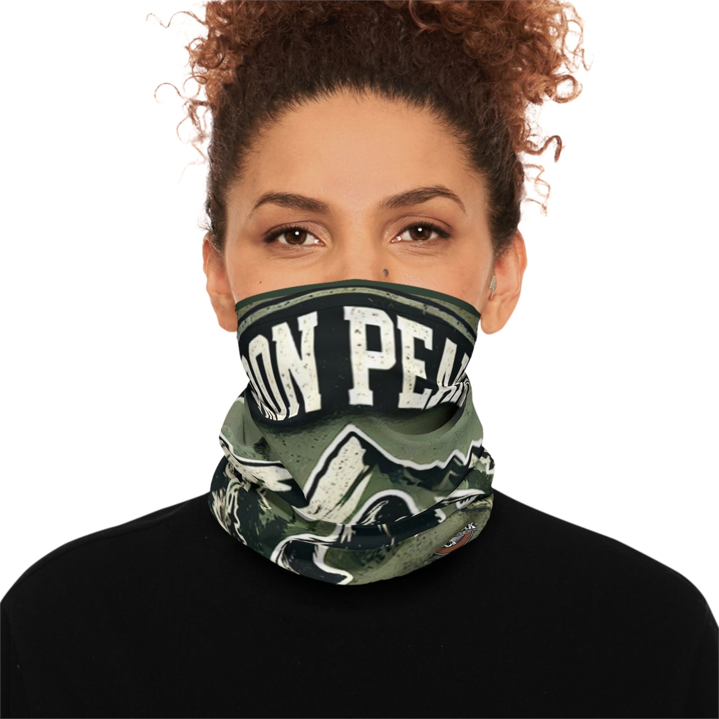 Iron Peak Midweight Neck Gaiter - Adventure Style with Bigfoot Design