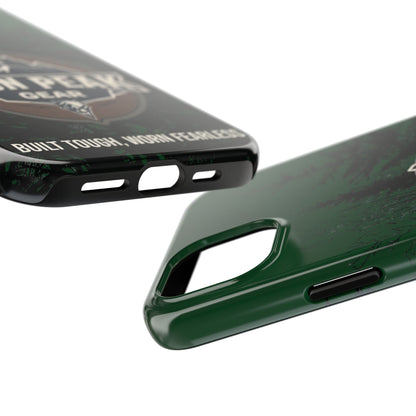 Iron Peak Gear Tough Phone Case - Durable Forest Design for Outdoor Enthusiasts