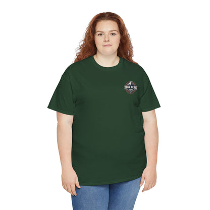 Built Tough Unisex Heavy Cotton Tee - Fearless Mountain Adventure Shirt