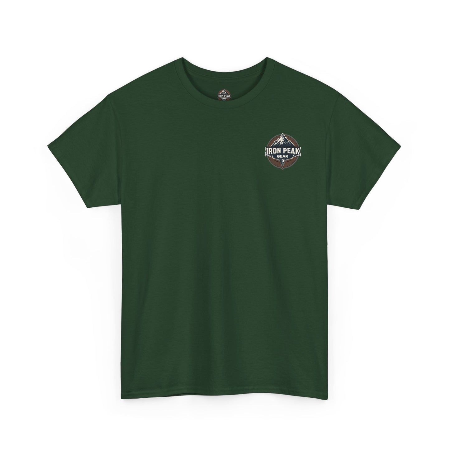 Built Tough Unisex Heavy Cotton Tee - Fearless Mountain Adventure Shirt