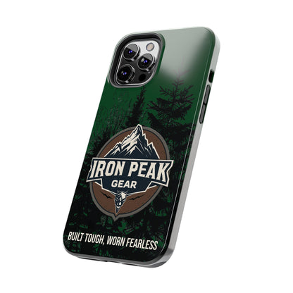 Iron Peak Gear Tough Phone Case - Durable Forest Design for Outdoor Enthusiasts