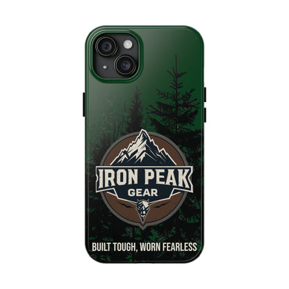 Iron Peak Gear Tough Phone Case - Durable Forest Design for Outdoor Enthusiasts