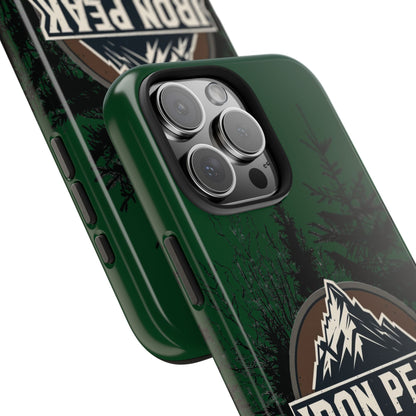 Iron Peak Gear Tough Phone Case - Durable Forest Design for Outdoor Enthusiasts