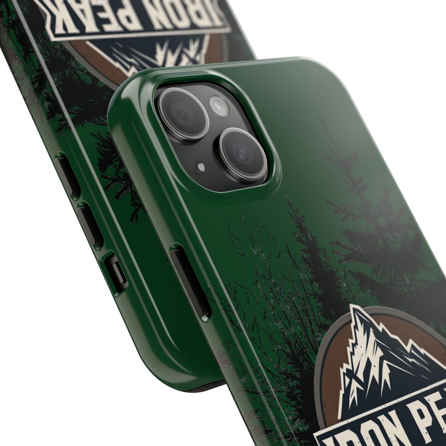 Iron Peak Gear Tough Phone Case - Durable Forest Design for Outdoor Enthusiasts