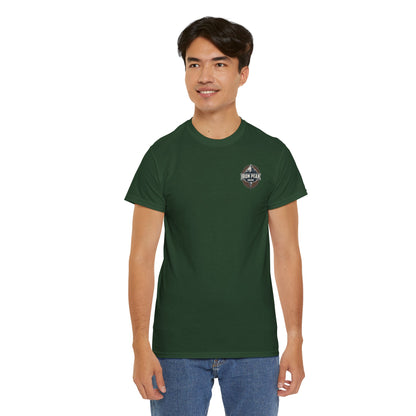 Built Tough Unisex Heavy Cotton Tee - Fearless Mountain Adventure Shirt