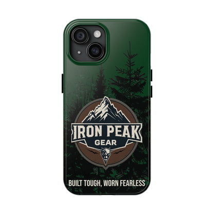 Iron Peak Gear Tough Phone Case - Durable Forest Design for Outdoor Enthusiasts