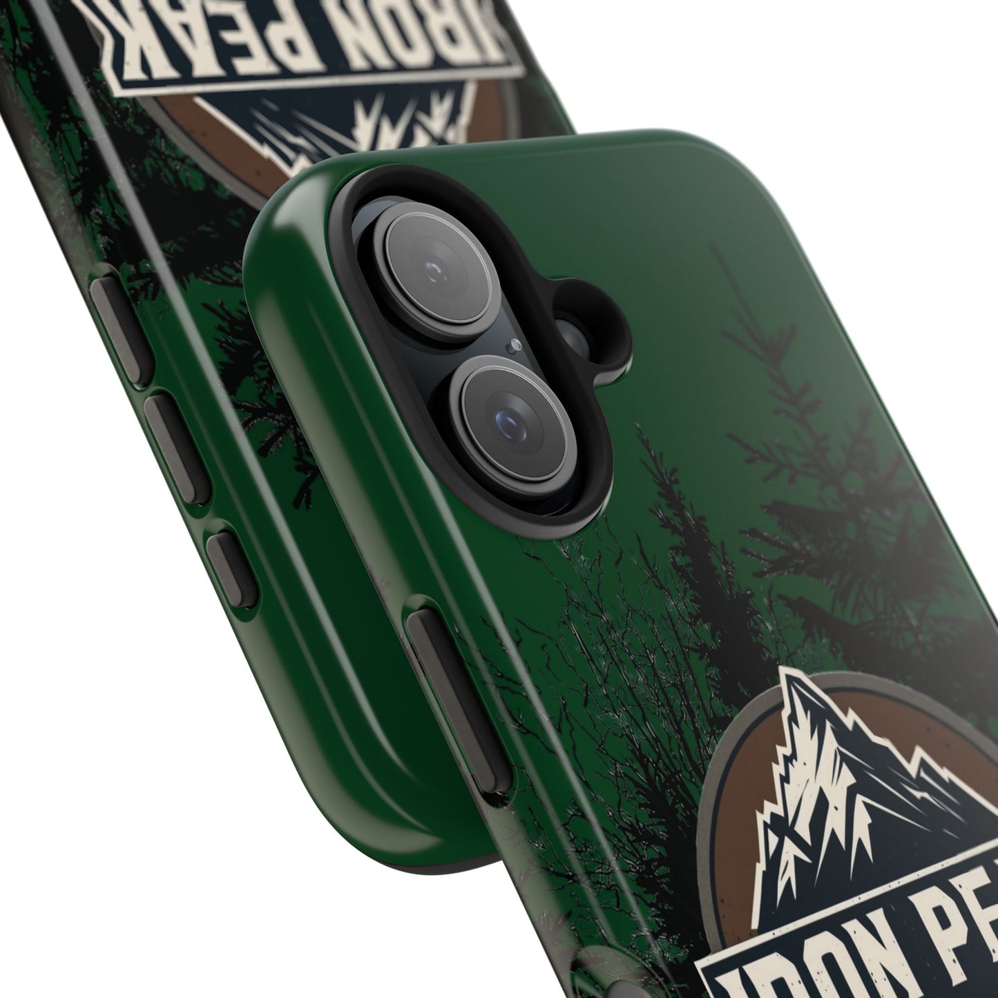 Iron Peak Gear Tough Phone Case - Durable Forest Design for Outdoor Enthusiasts