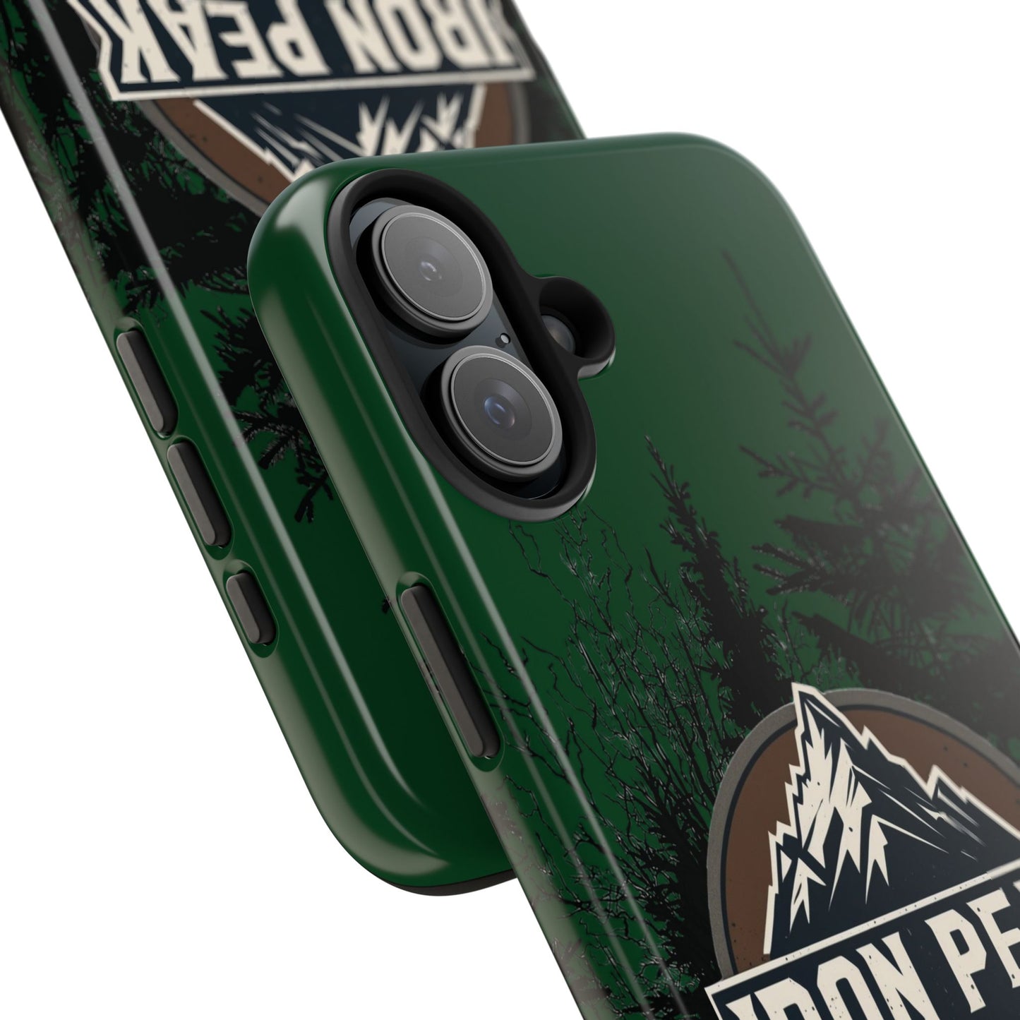 Iron Peak Gear Tough Phone Case - Durable Forest Design for Outdoor Enthusiasts