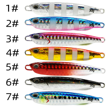 New Japanese-Style Shore Cast Metal Fishing Lure – Precision Design for Topmouth Culter & More!