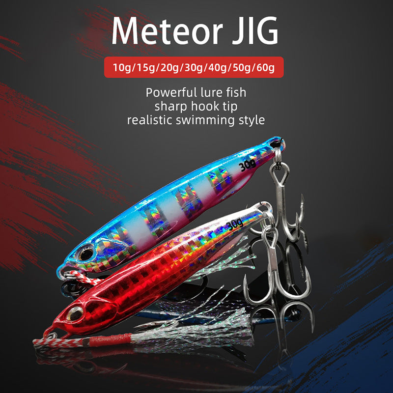 New Japanese-Style Shore Cast Metal Fishing Lure – Precision Design for Topmouth Culter & More!