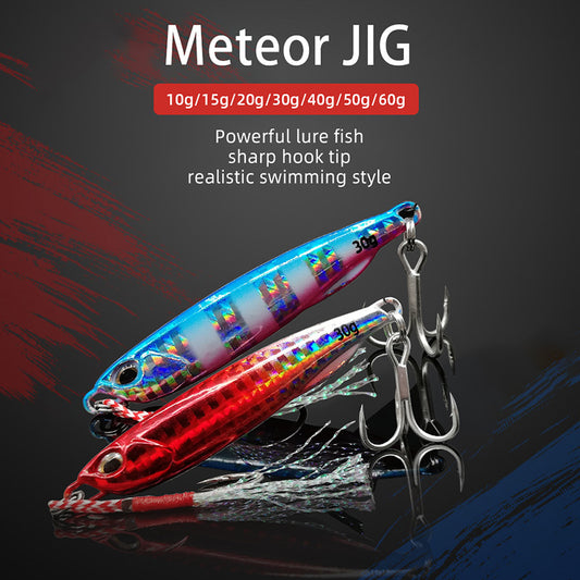 New Japanese-Style Shore Cast Metal Fishing Lure – Precision Design for Topmouth Culter & More!