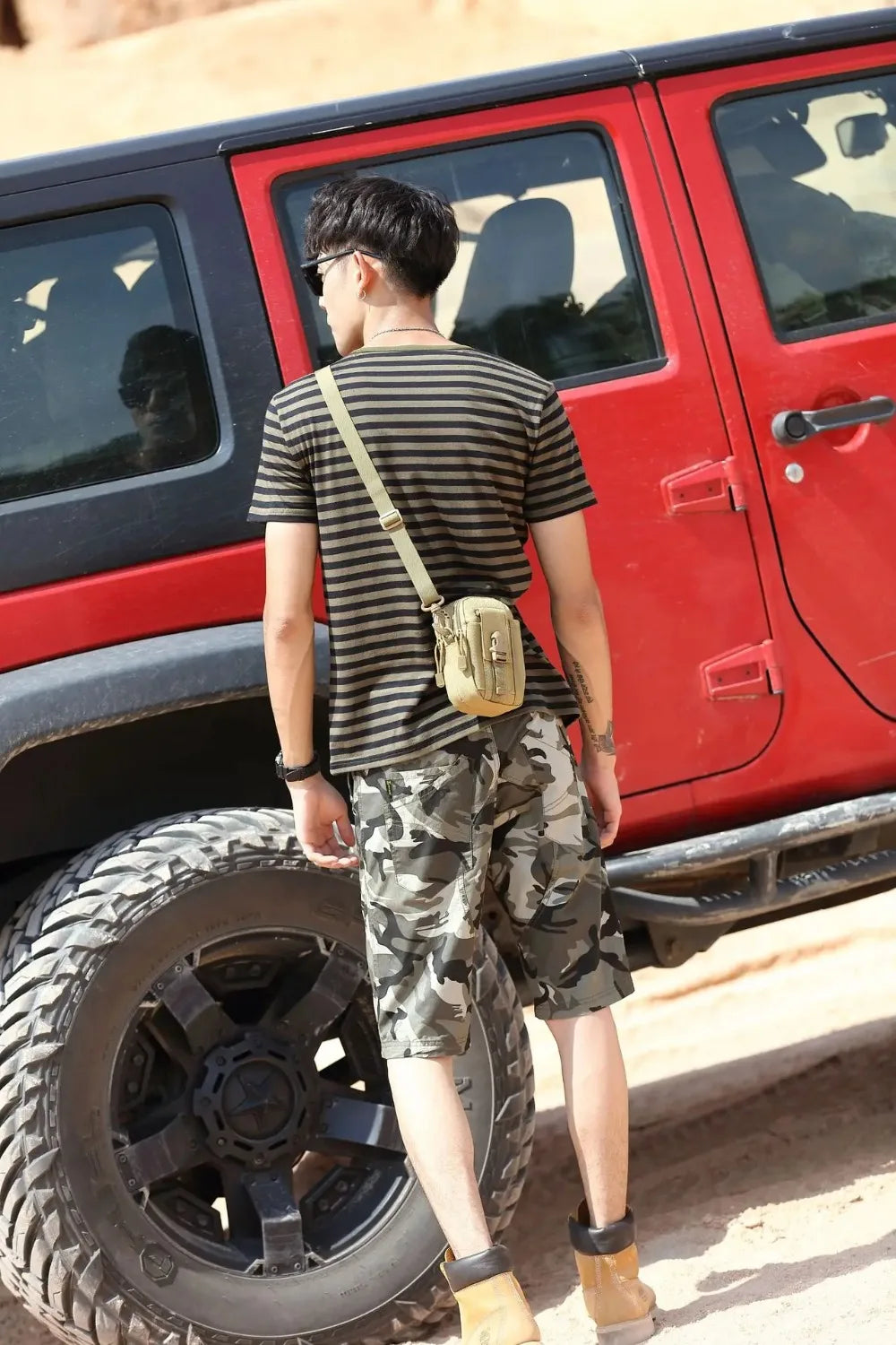 Tactical MOLLE Waist Pouch – EDC Utility Bag for Hunting, Camping, Tools & Phone Storage