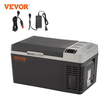 VEVOR 20L Portable Car Refrigerator Freezer Compressor Ice Box 21Qt Single Zone Mini Fridge Cooler for Car Home Outdoor Trval