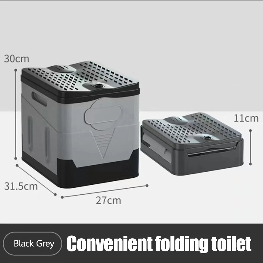 Portable Folding Toilet – Compact, Durable & Travel-Friendly