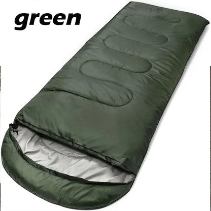 Extra-Thick XL Sleeping Bag – Waterproof, Oversized, and Portable for Year-Round Comfort