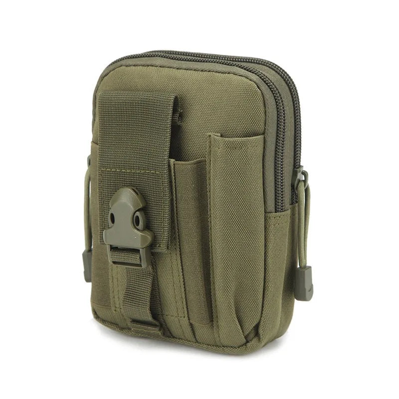 Tactical MOLLE Waist Pouch – EDC Utility Bag for Hunting, Camping, Tools & Phone Storage