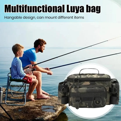 Fishing Tackle Shoulder Bag – The Ultimate Portable Storage for Your Fishing Gear!