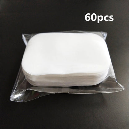 40/60/100 Pcs Soap Paper – Portable Hand Washing Sheets for Travel & Bath