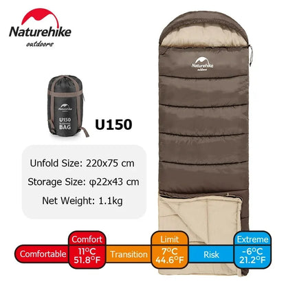 Naturehike Ultralight Waterproof Sleeping Bag – Stay Warm, Stay Dry, Sleep Better