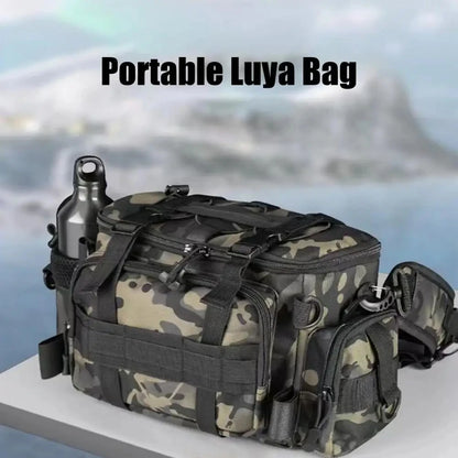 Fishing Tackle Shoulder Bag – The Ultimate Portable Storage for Your Fishing Gear!