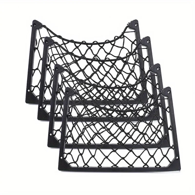 Large Stretch Mesh Storage Rack – Versatile Cargo Organizer for RVs, Campers & Boats