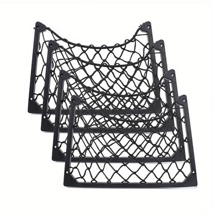 Large Stretch Mesh Storage Rack – Versatile Cargo Organizer for RVs, Campers & Boats