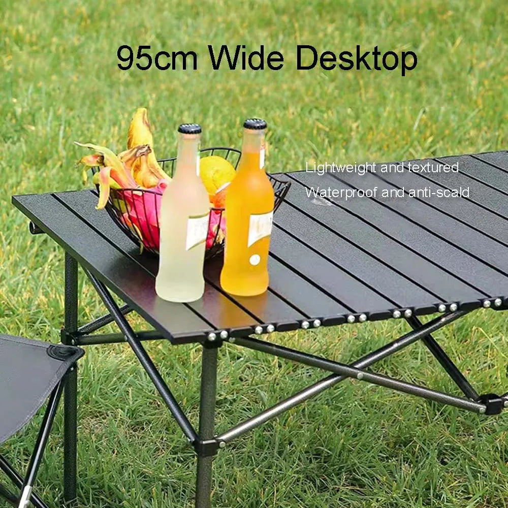 Portable Outdoor Folding Table – Easy-to-Install, Lightweight & Stable with Storage