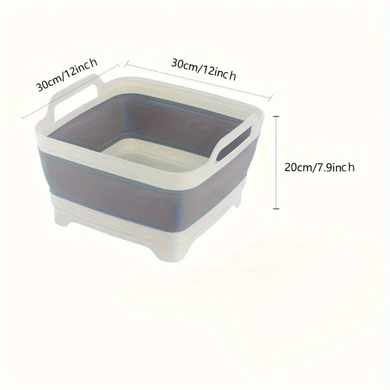 Collapsible RV Sink & Dish Basin – Space-Saving Essential for Campers & Van Life