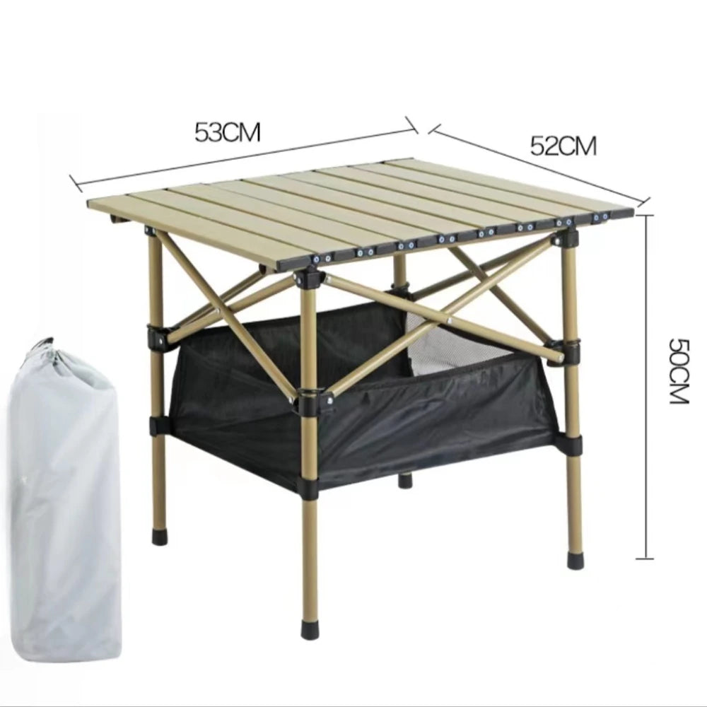 Portable Outdoor Folding Table – Easy-to-Install, Lightweight & Stable with Storage