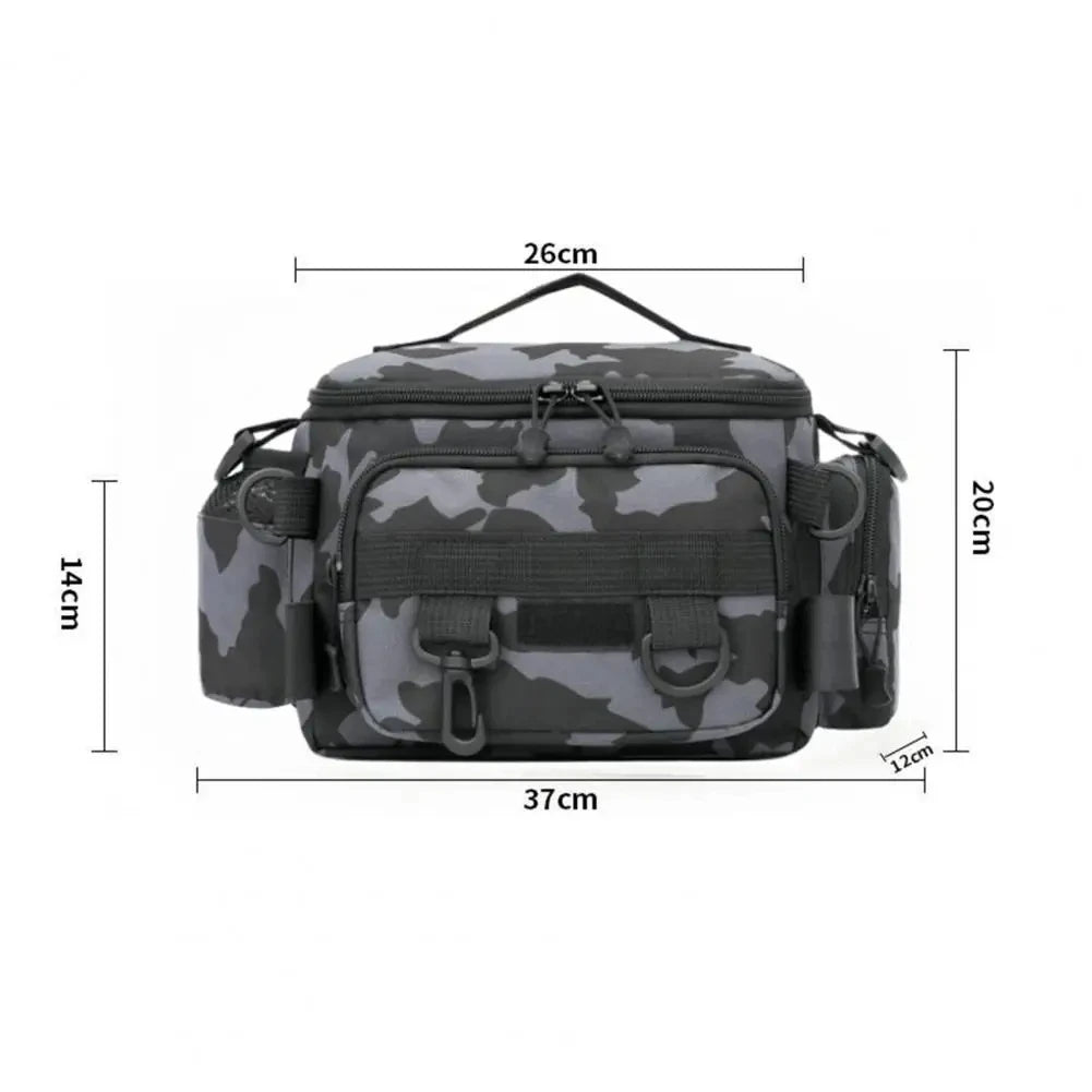 Fishing Tackle Shoulder Bag – The Ultimate Portable Storage for Your Fishing Gear!