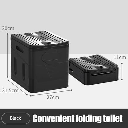 Portable Folding Toilet – Compact, Durable & Travel-Friendly