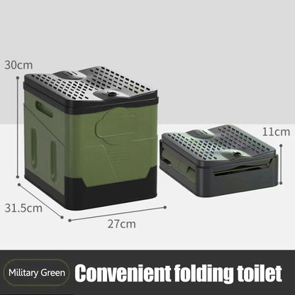 Portable Folding Toilet – Compact, Durable & Travel-Friendly