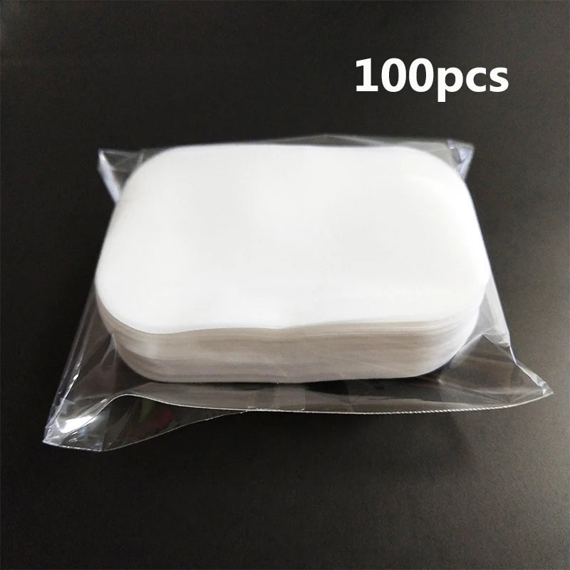 40/60/100 Pcs Soap Paper – Portable Hand Washing Sheets for Travel & Bath