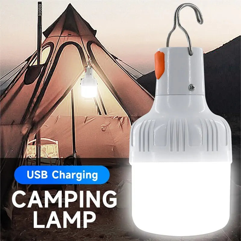 Ultra-Bright Rechargeable LED Camping Lantern – Portable, Hanging & Long-Lasting