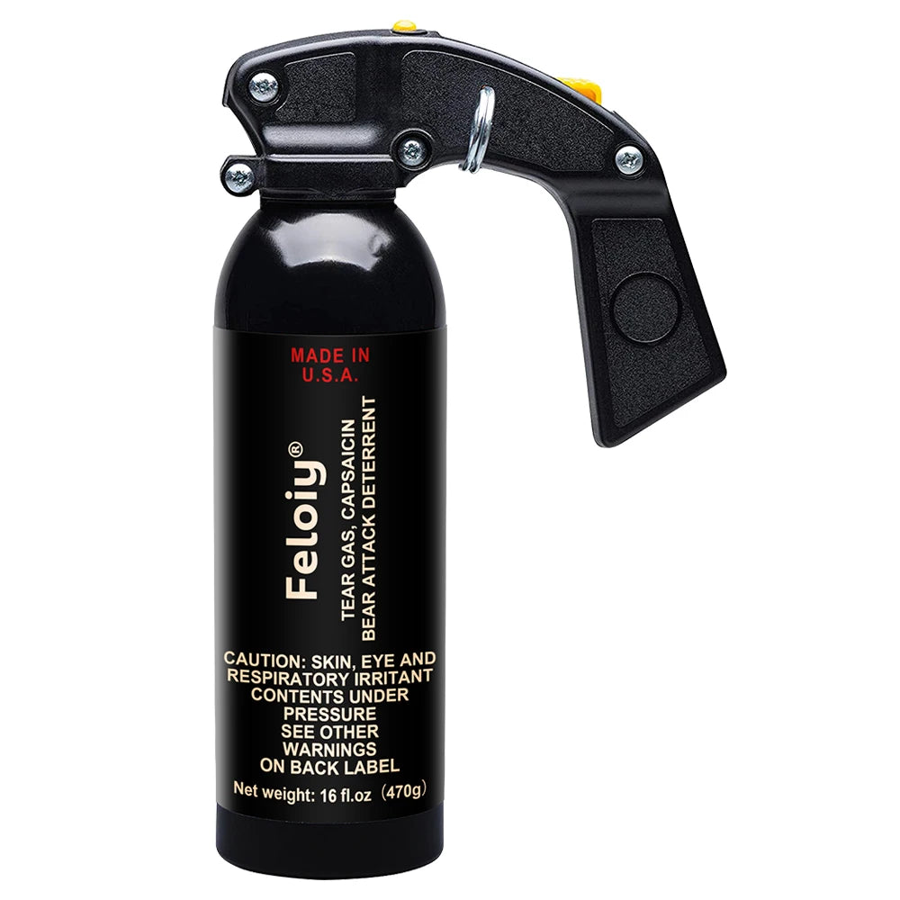 Bear Spray – Powerful Long-Range Protection, Wolf-Resistant Mist for Camping & Hunting