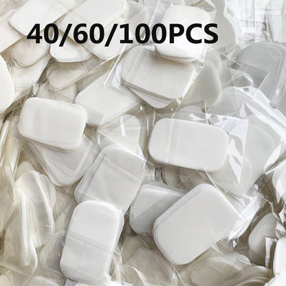 40/60/100 Pcs Soap Paper – Portable Hand Washing Sheets for Travel & Bath