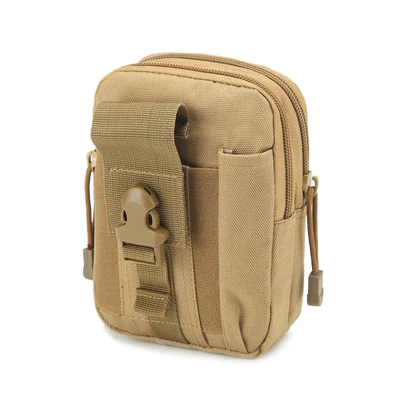 Tactical MOLLE Waist Pouch – EDC Utility Bag for Hunting, Camping, Tools & Phone Storage